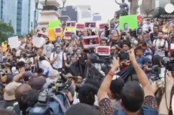 Journalists in Mexico rally over press intimidation after photographer murder