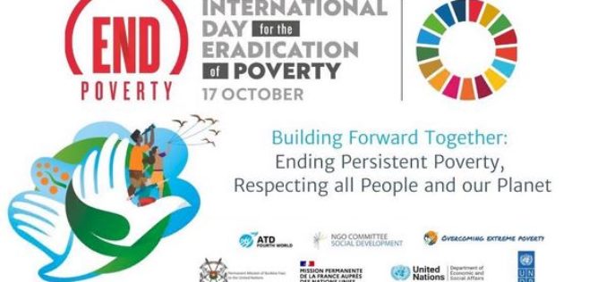 The Virtual Commemoration of the International Day for the Eradication of Poverty (IDEP) 2021